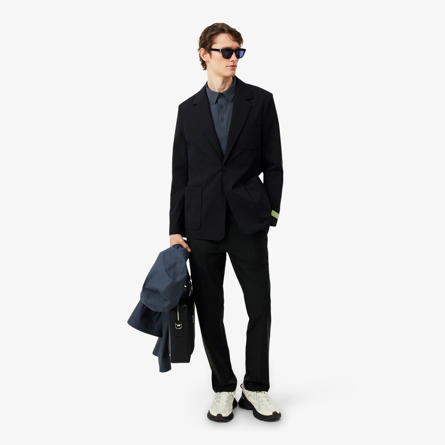 Blazer Elástico De Sarga