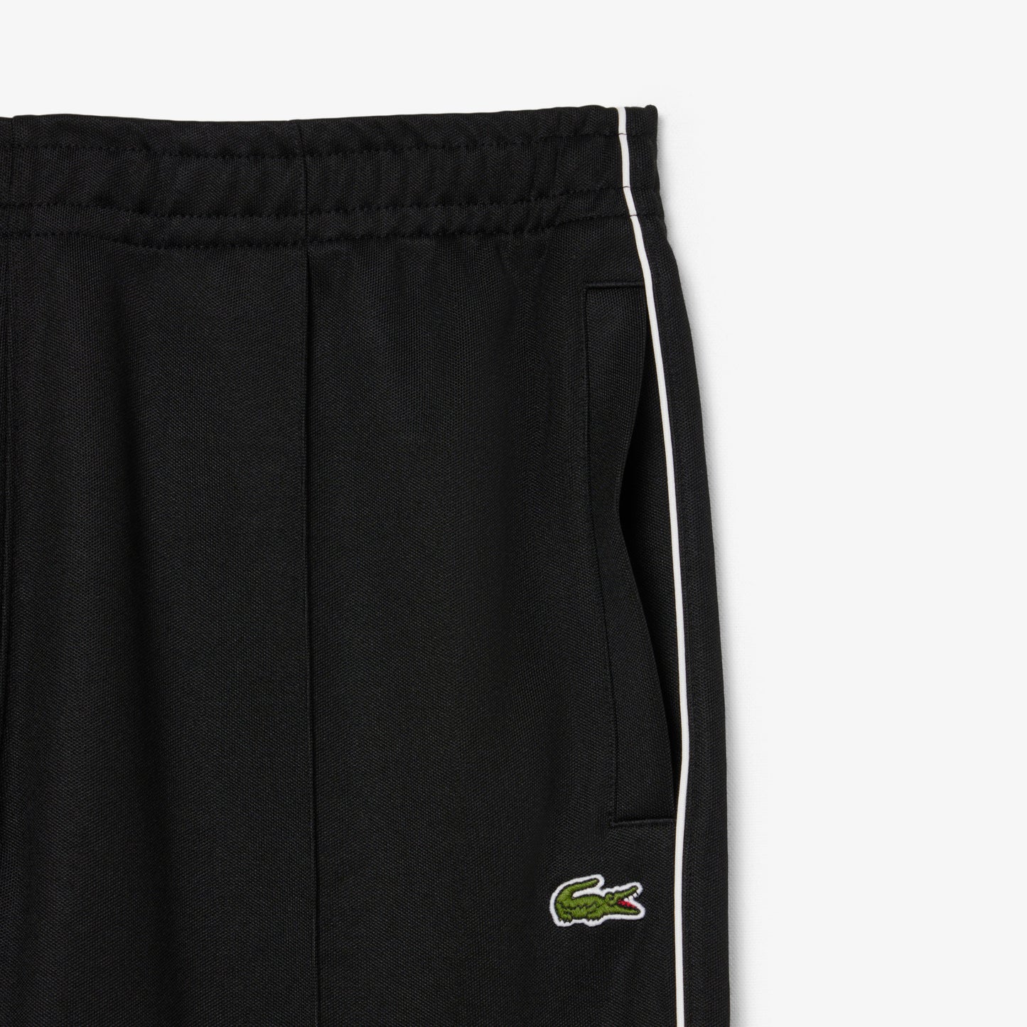 Pantalón De Chándal De Piqué Con Ribete En Contraste