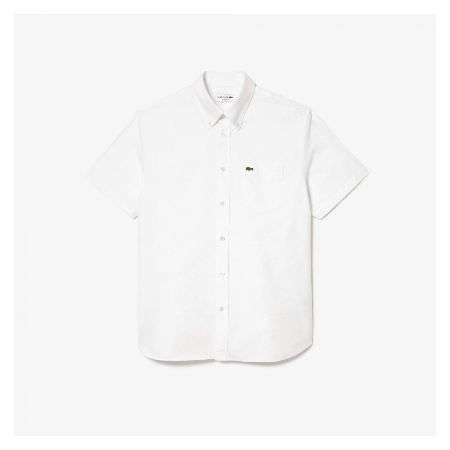 Camisa Oxford Manga Corta Fit Regular