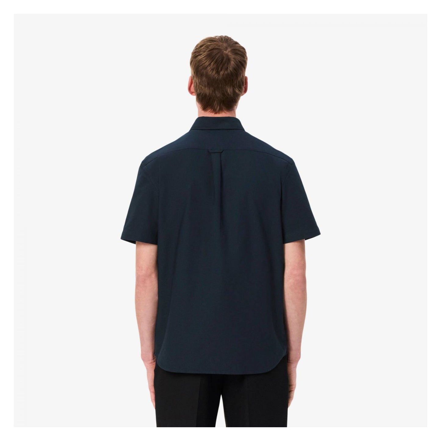 Camisa Oxford Manga Corta Fit Regular