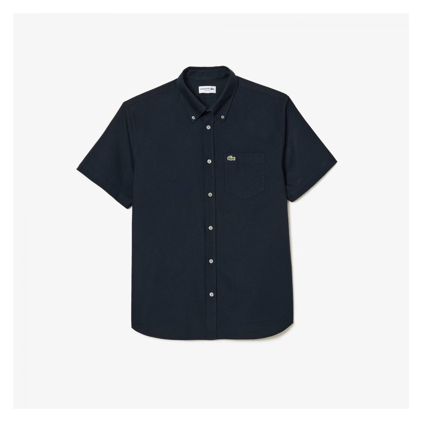 Camisa Oxford Manga Corta Fit Regular