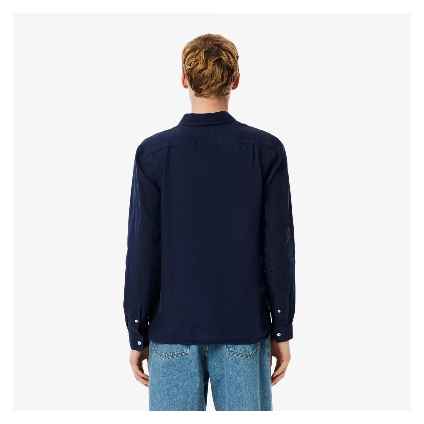 Camisa De Lino Fit Regular