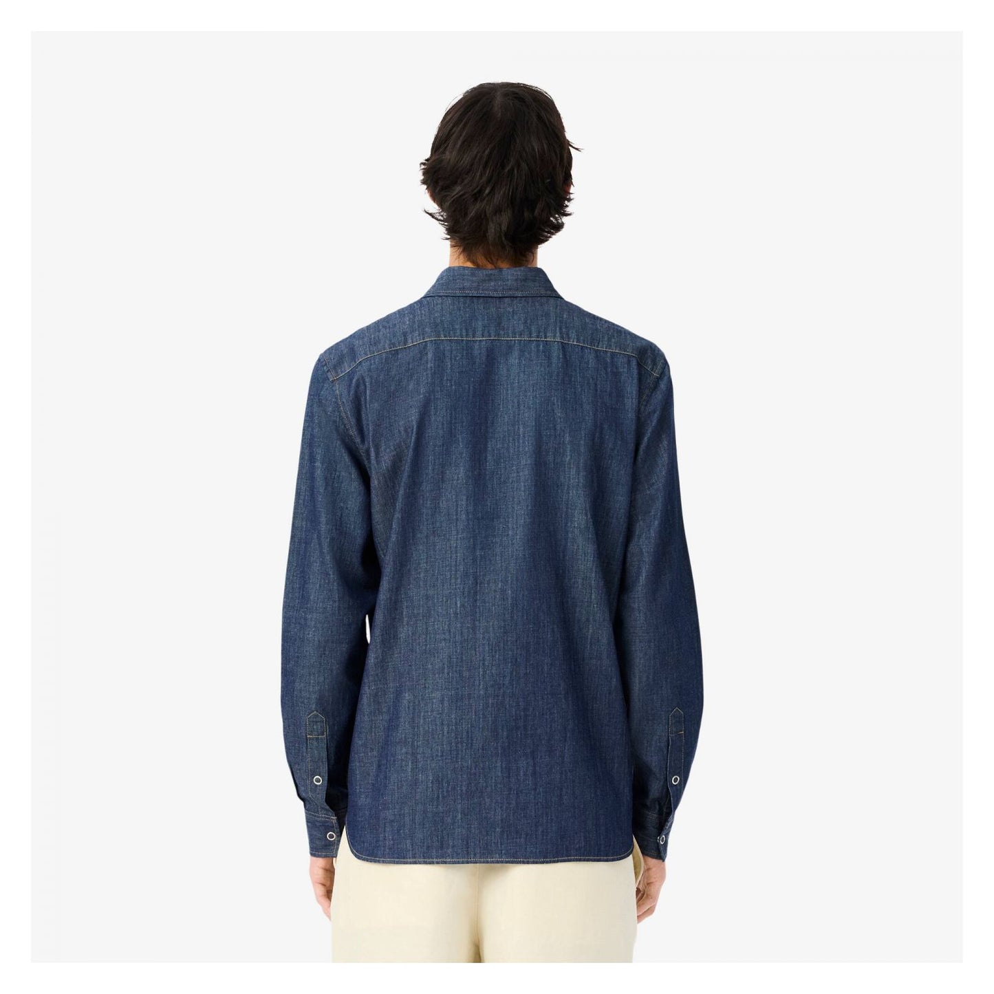 Camisa Denim Ligera De Corte Regular