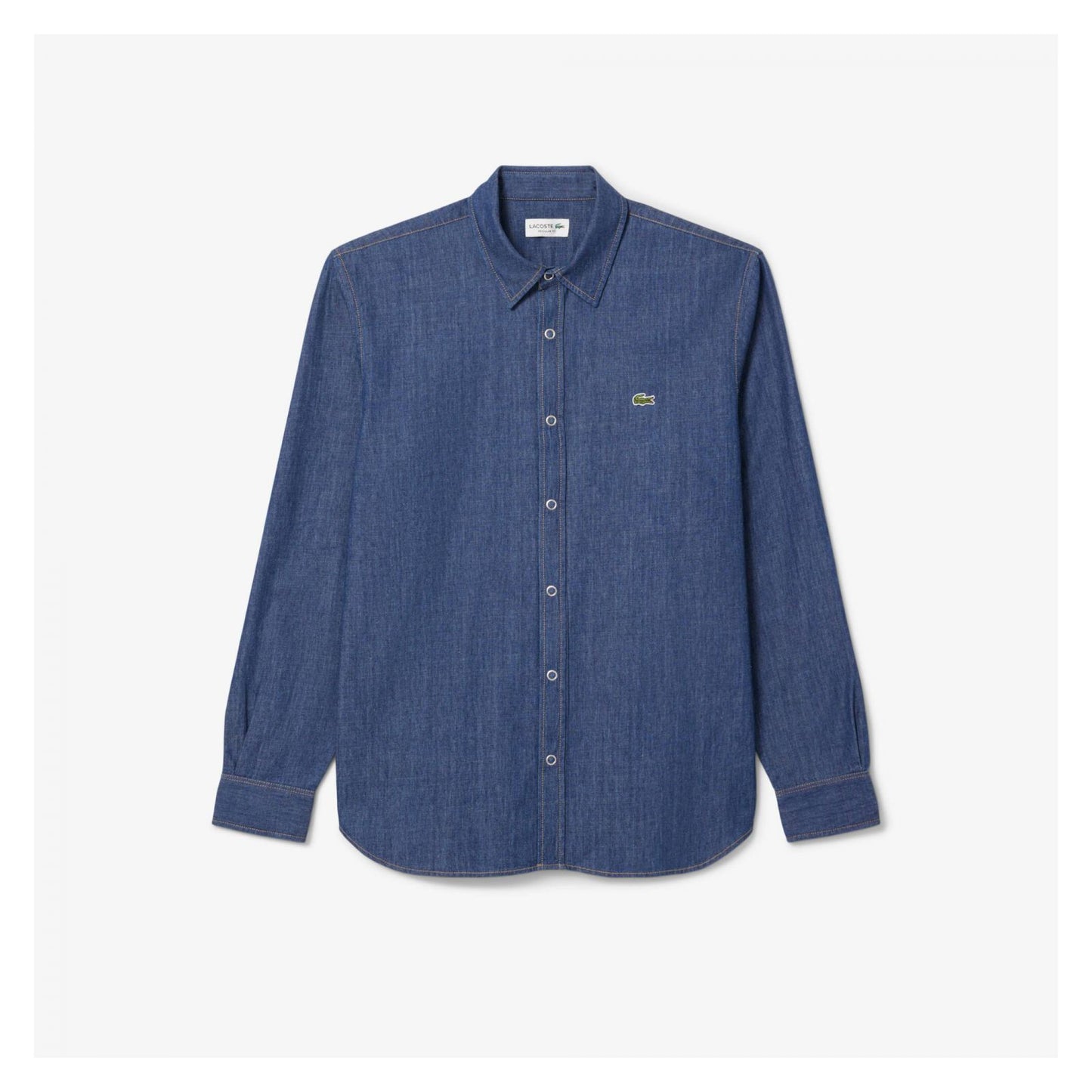 Camisa Denim Ligera De Corte Regular