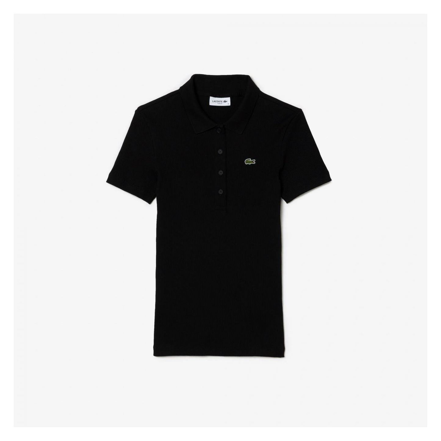 Polo De Algodón Acanalado L.12.d Al Cuerpo