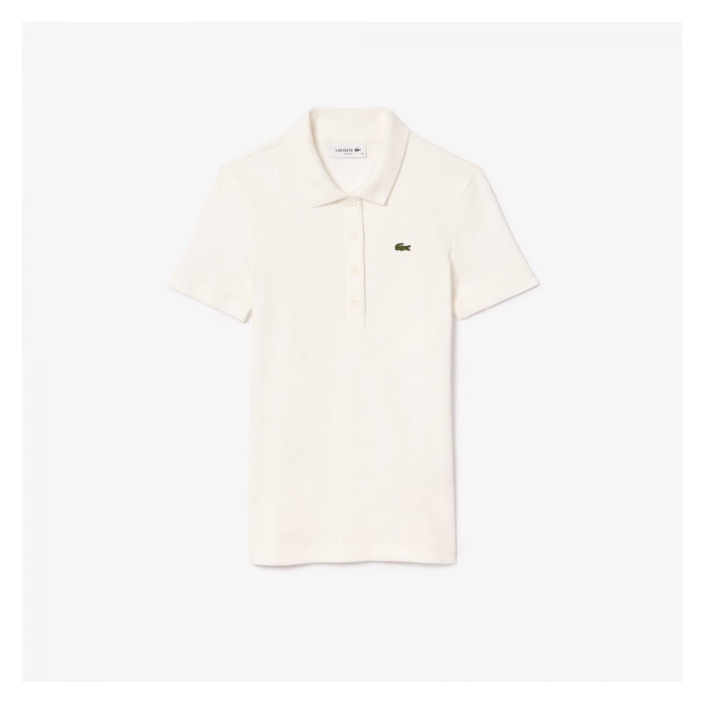 Polo De Algodón Acanalado L.12.d Al Cuerpo