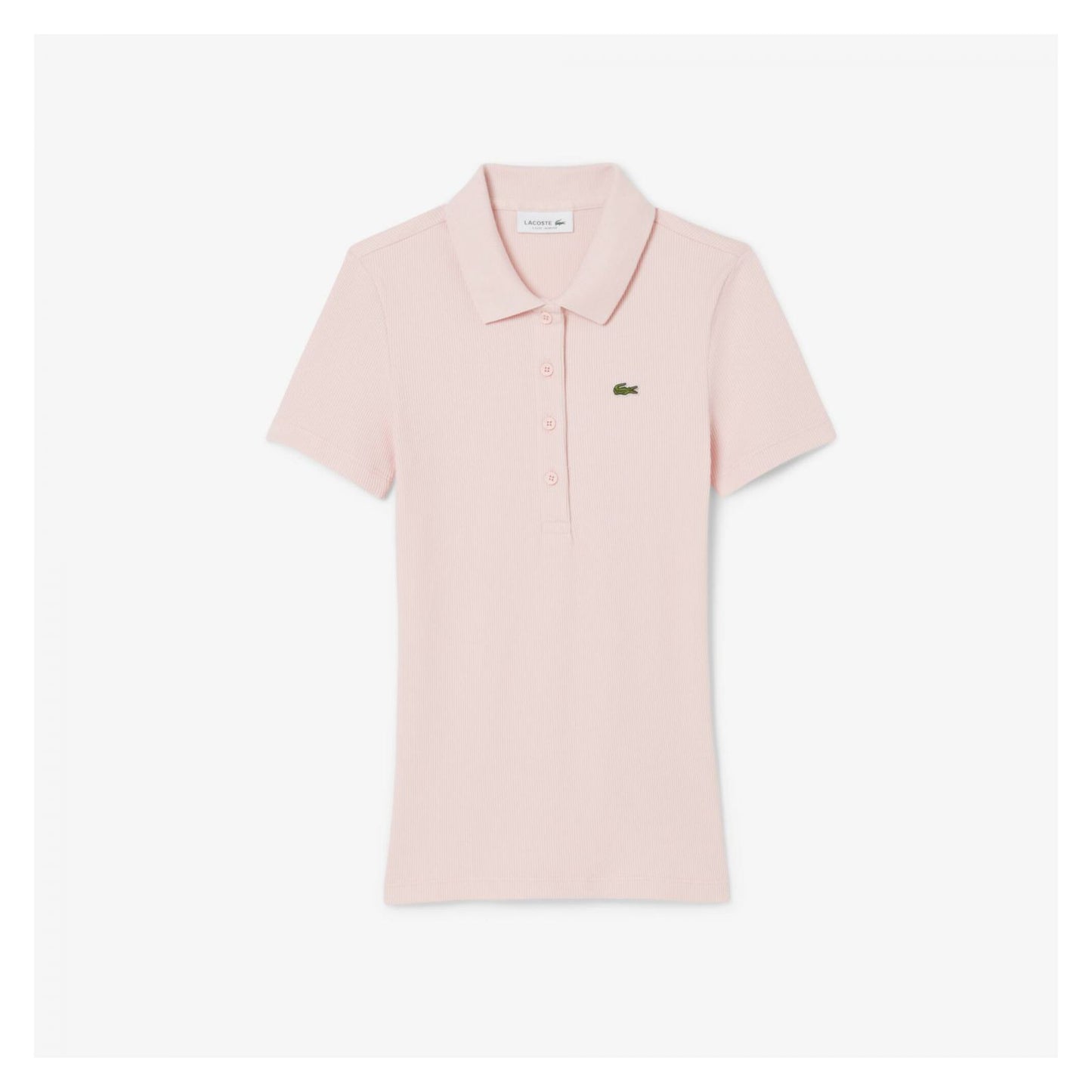 Polo De Algodón Acanalado L.12.d Al Cuerpo