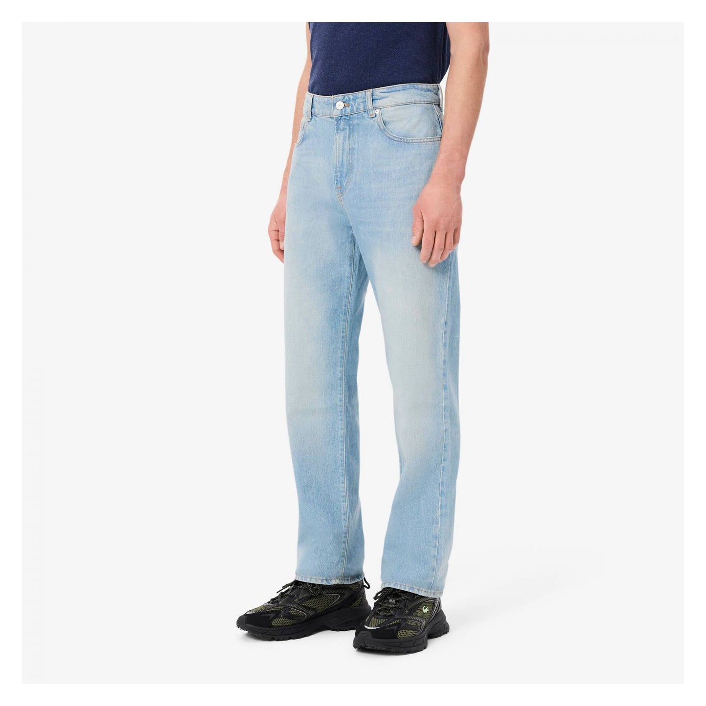 Jeans Rectos Indigo 5 Bolsillos