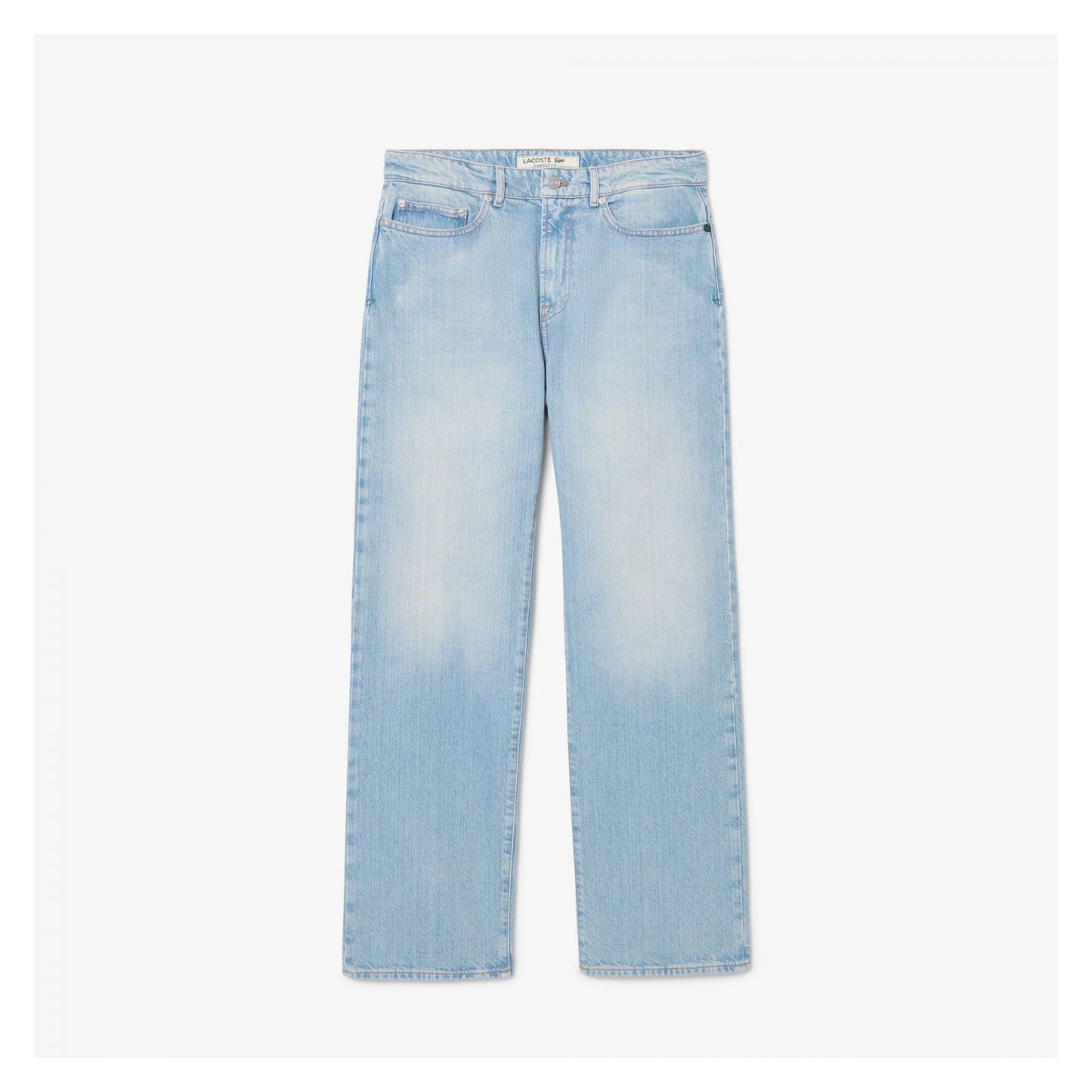 Jeans Rectos Indigo 5 Bolsillos
