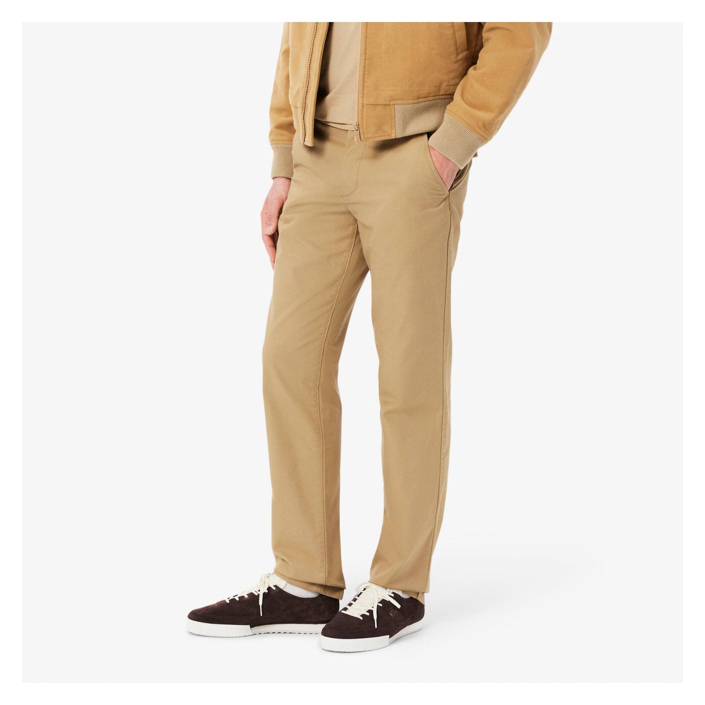 Pantalones De Algodón Fit Regular