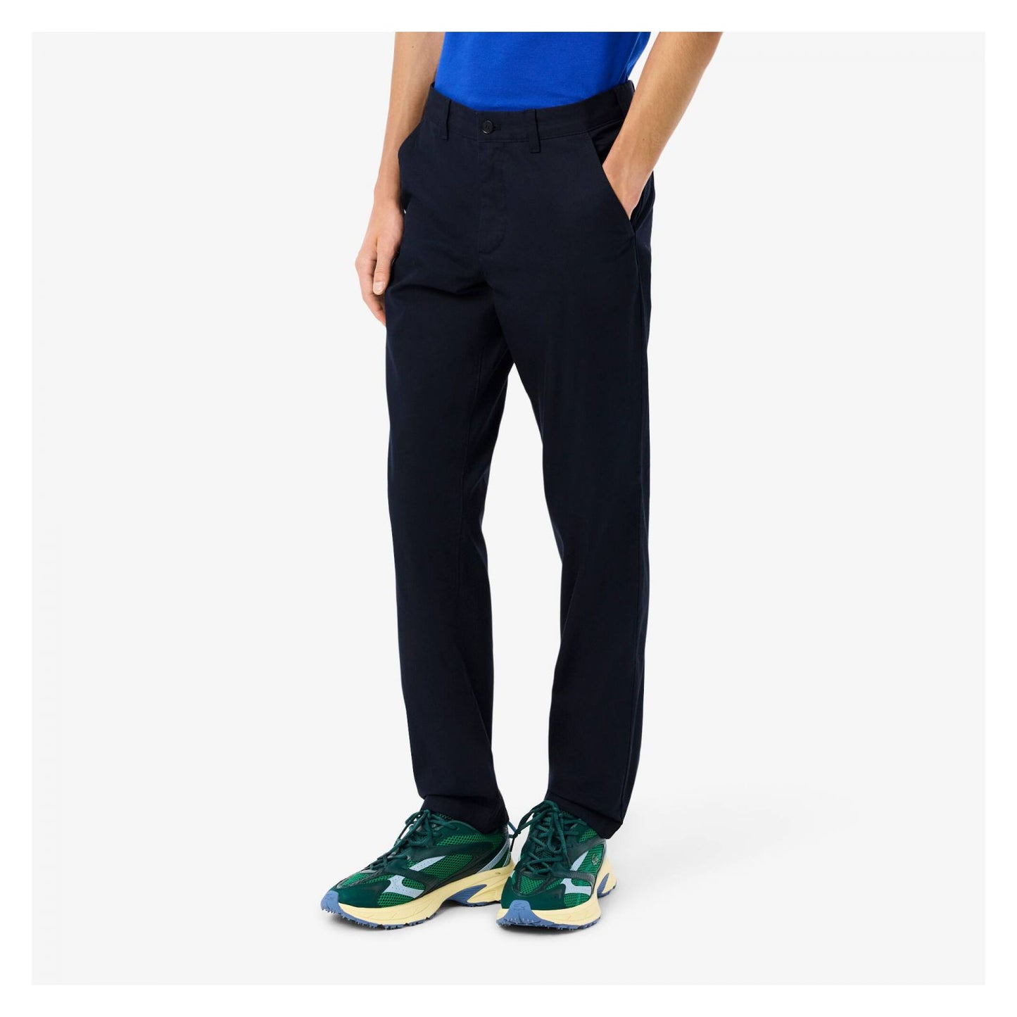 Pantalones De Algodón Fit Regular