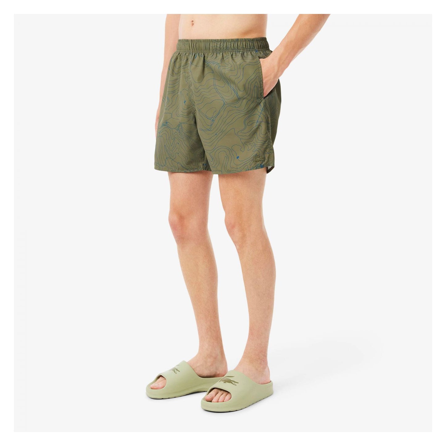 Shorts De Baño Estampados Largo