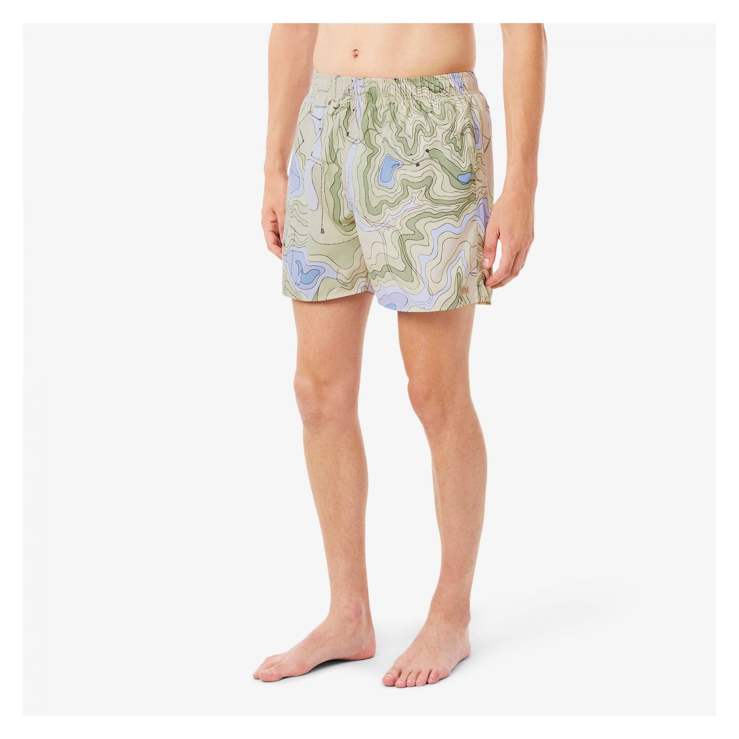 Shorts De Baño Estampados Largo