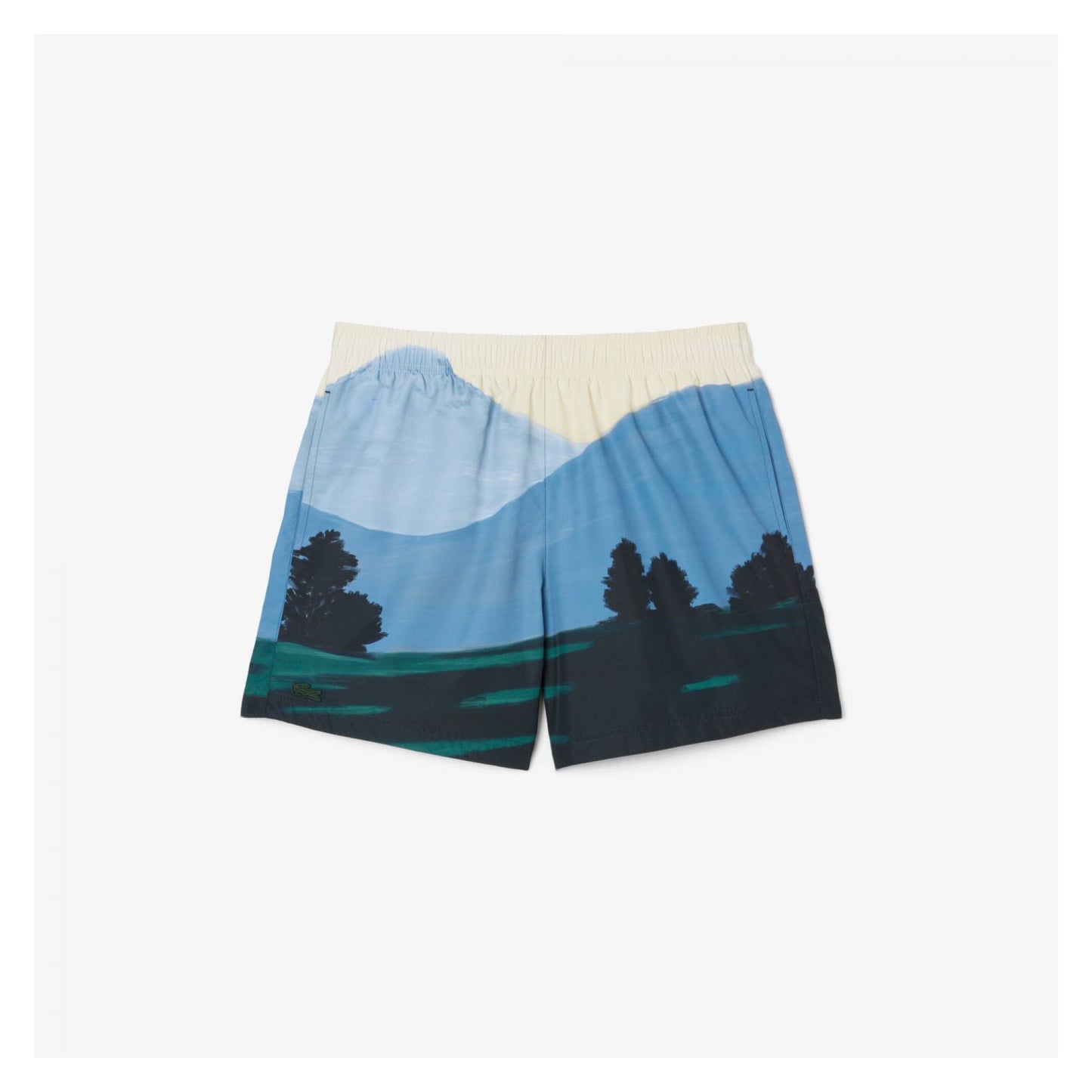 Shorts De Baño Con Estampa Landscape