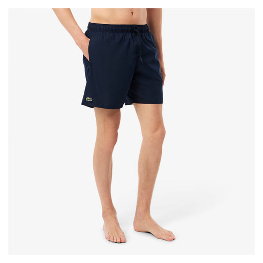 Shorts De Baño Monocromo Largos