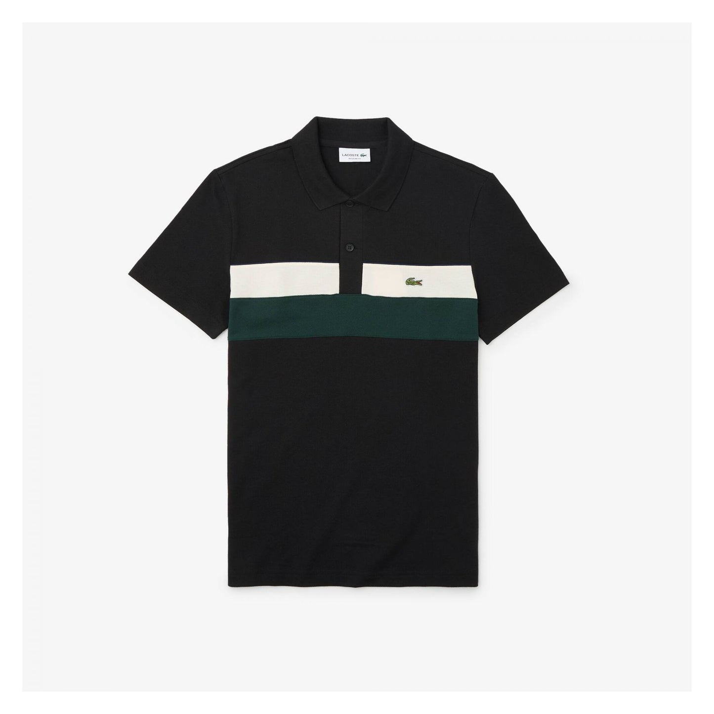 Polo Minipiqué Colorblock Fit Regular