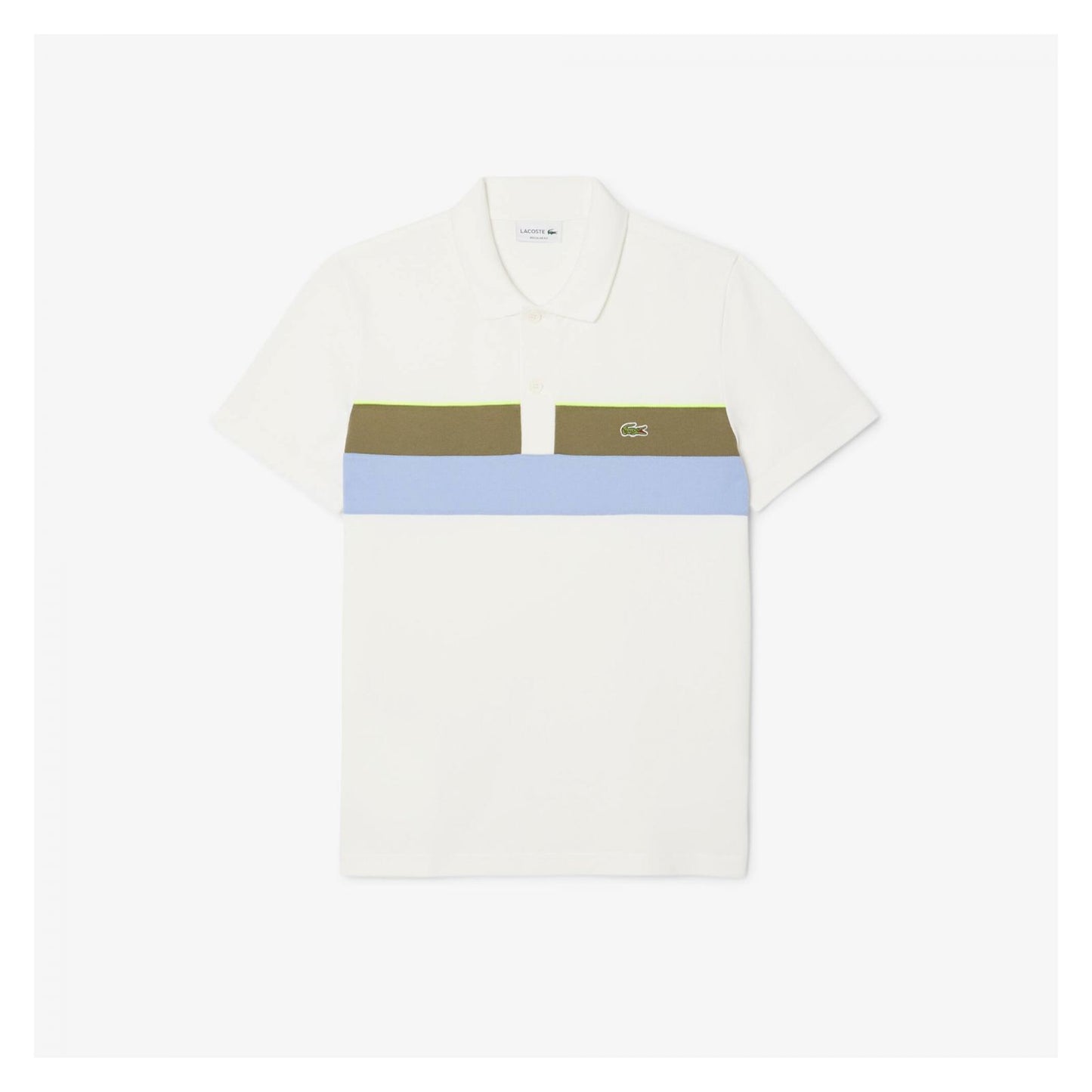 Polo Minipiqué Colorblock Fit Regular