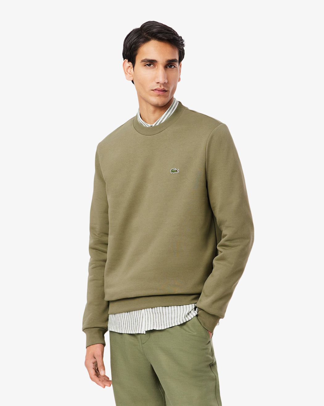 Sudadera Fleece cuello redondo