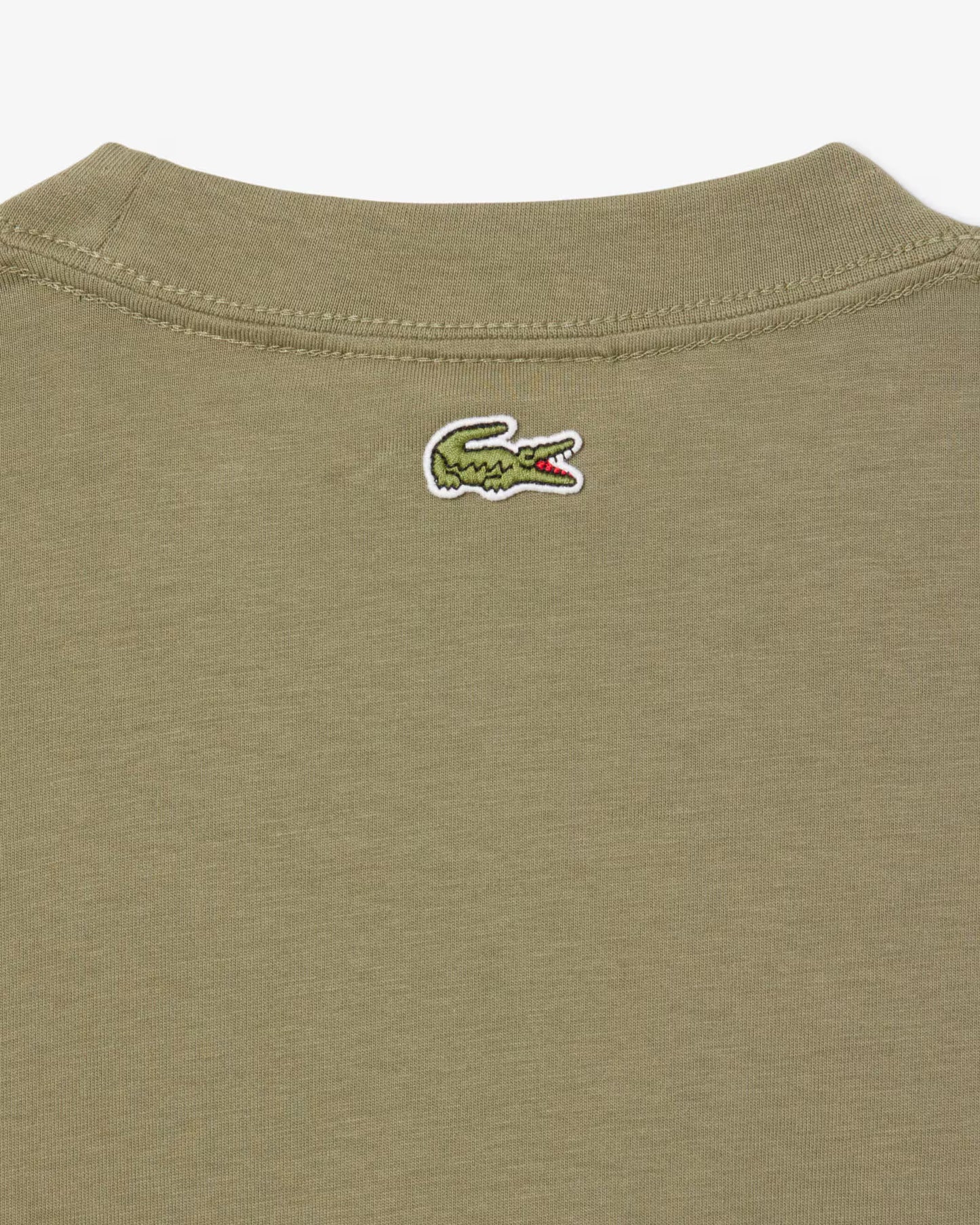 Camiseta De Algodón De Fit Clásico Con Estampado