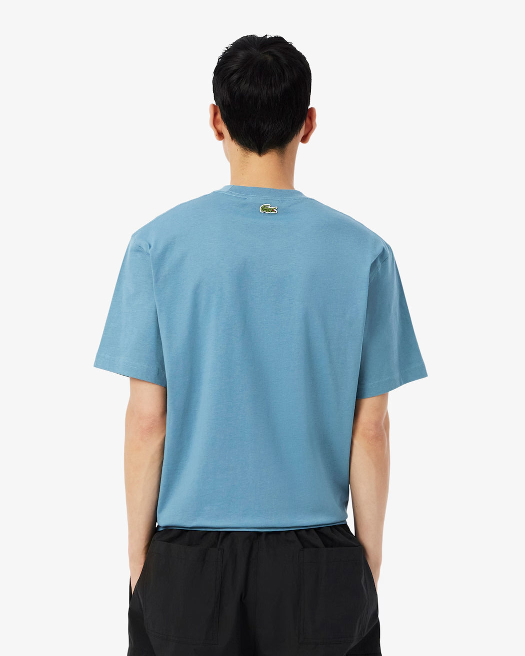 Camiseta De Algodón De Fit Clásico Con Estampado