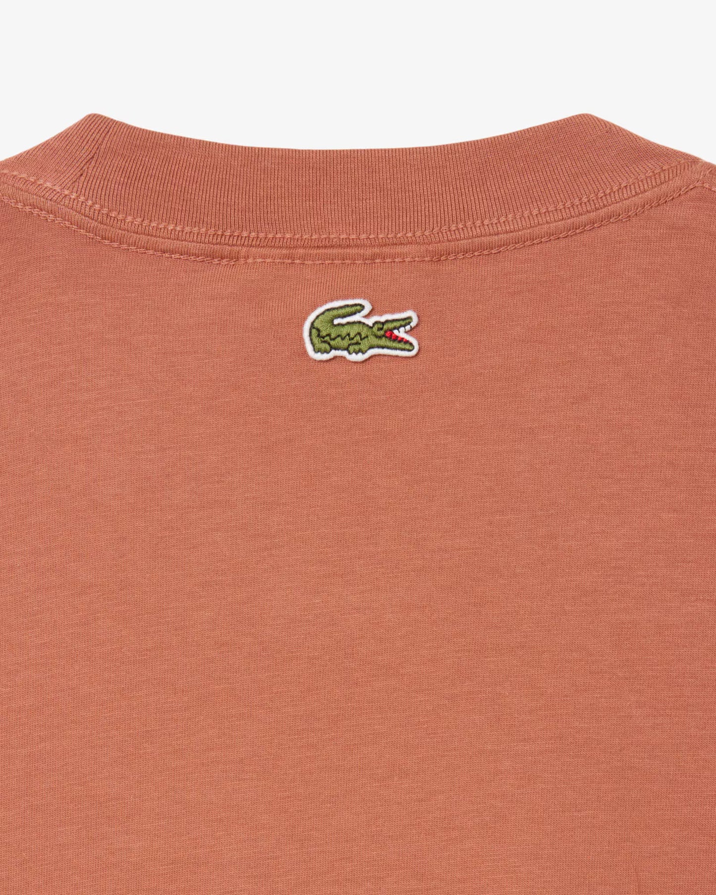 Camiseta De Algodón De Fit Clásico Con Estampado