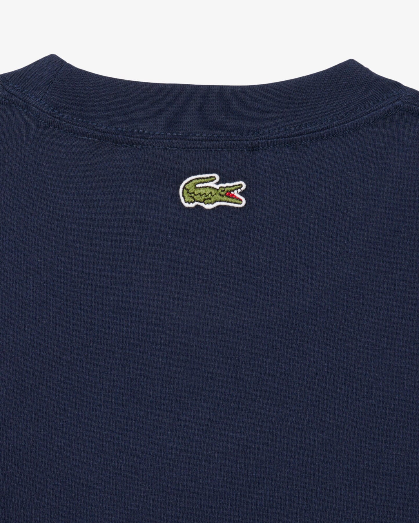 Camiseta De Algodón De Fit Clásico Con Estampado