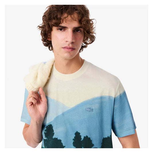 Camiseta De Algodón Estampada