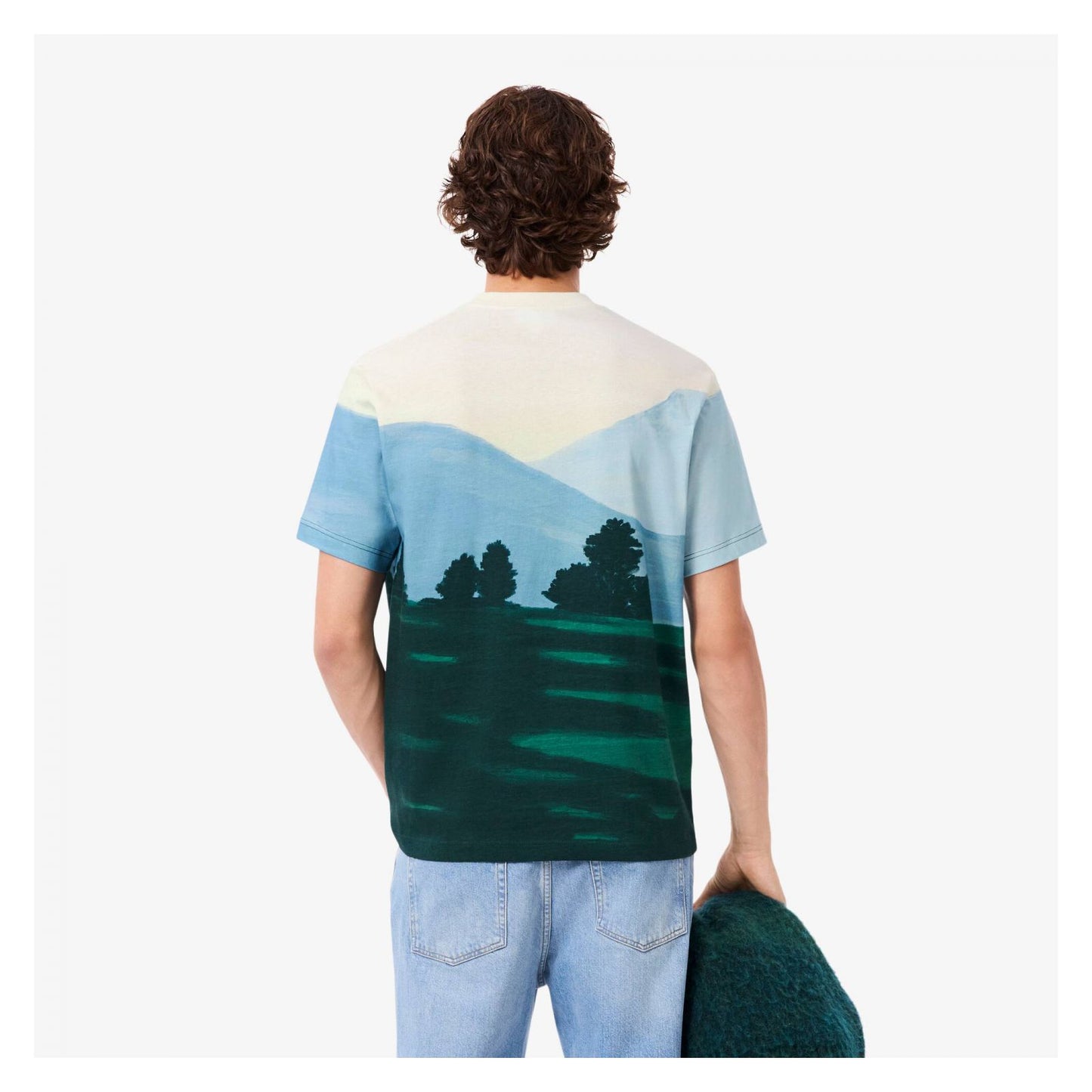 Camiseta De Algodón Estampada