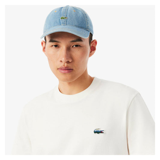 Camiseta De Algodón Pesado Landscape Con Estampa De Cocodrilo