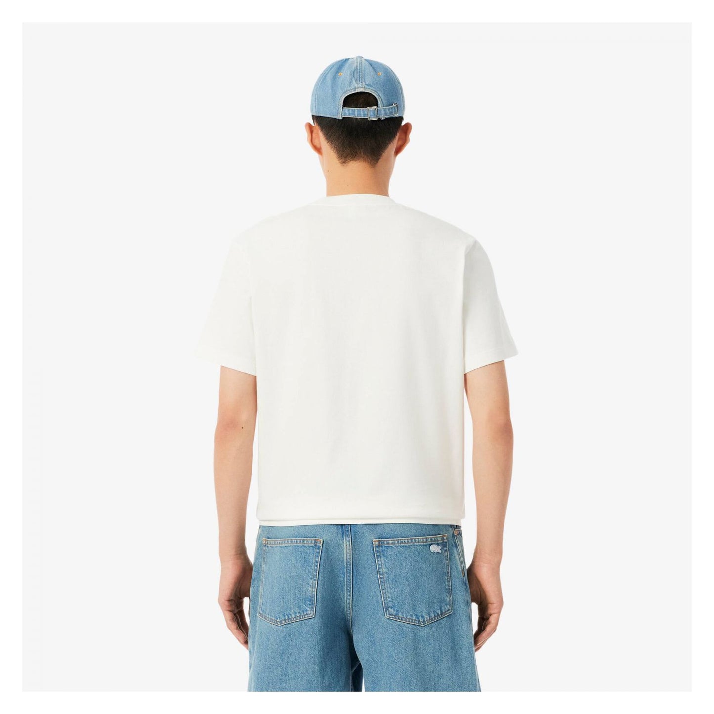 Camiseta De Algodón Pesado Landscape Con Estampa De Cocodrilo