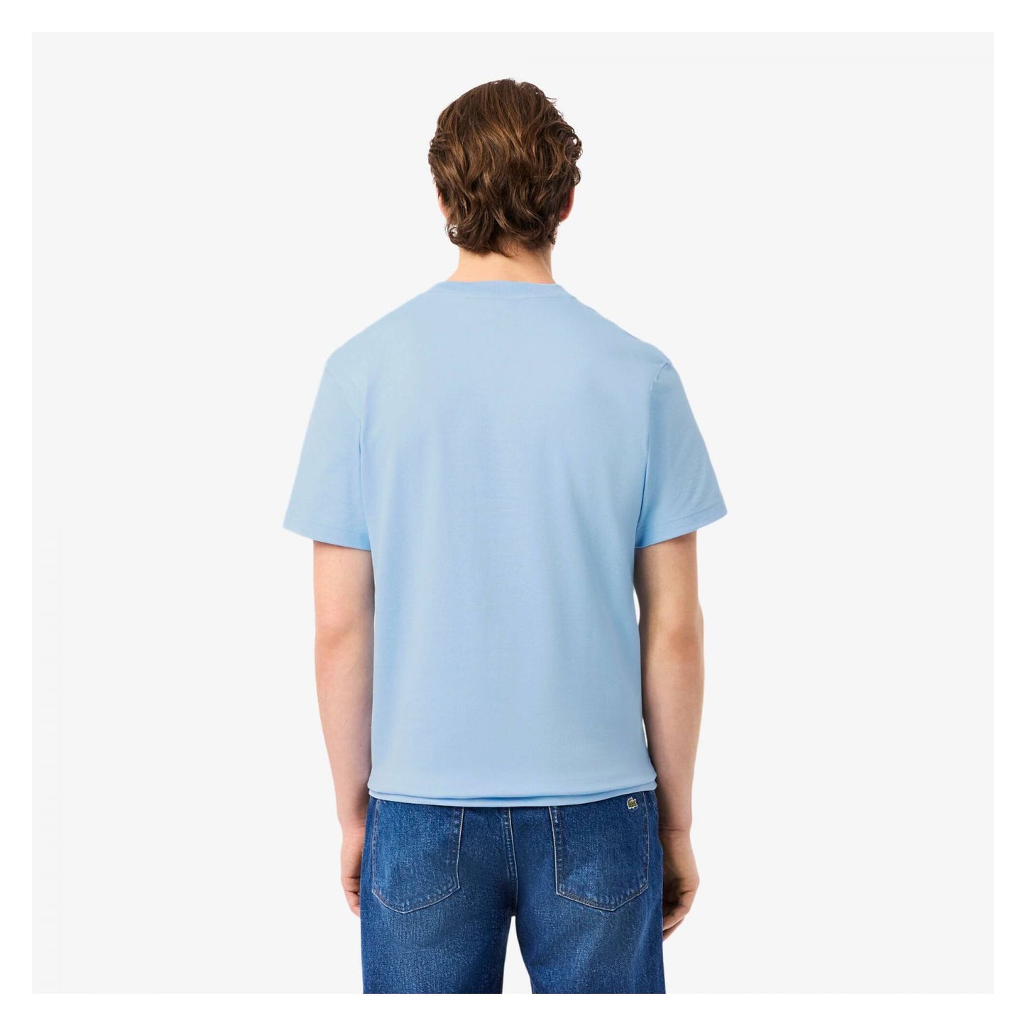 Camiseta De Algodón Pesado Landscape Con Estampa De Cocodrilo