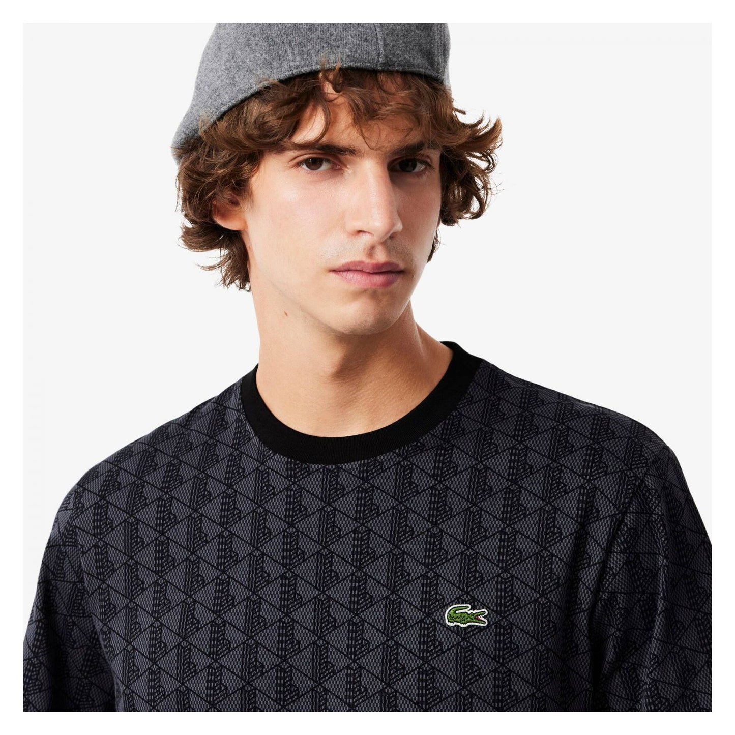 Camiseta De Algodón Monograma