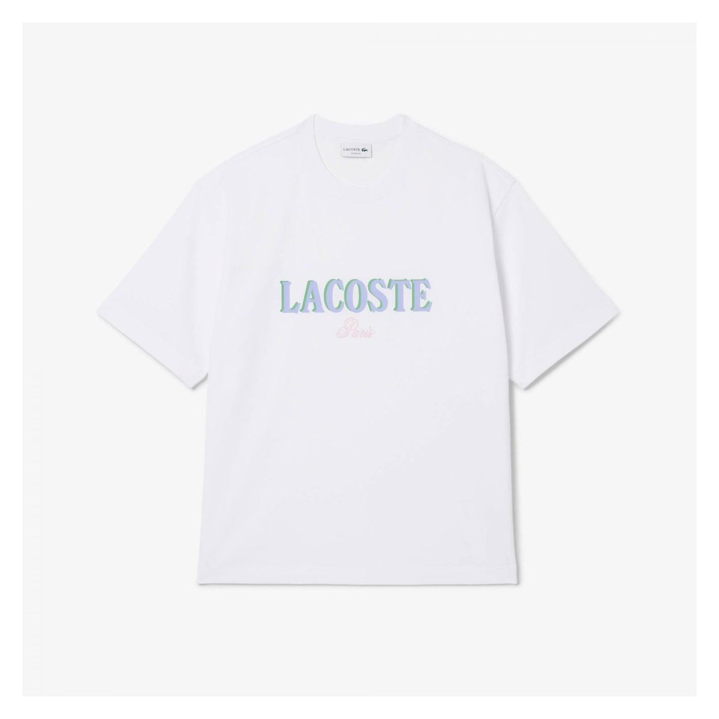 Camiseta De Algodón Oversized Estampada