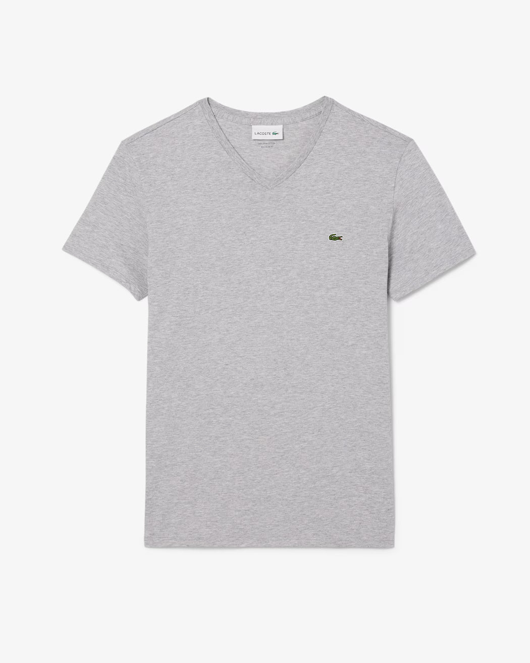 Camiseta De Algodón Pima Con Cuello En V