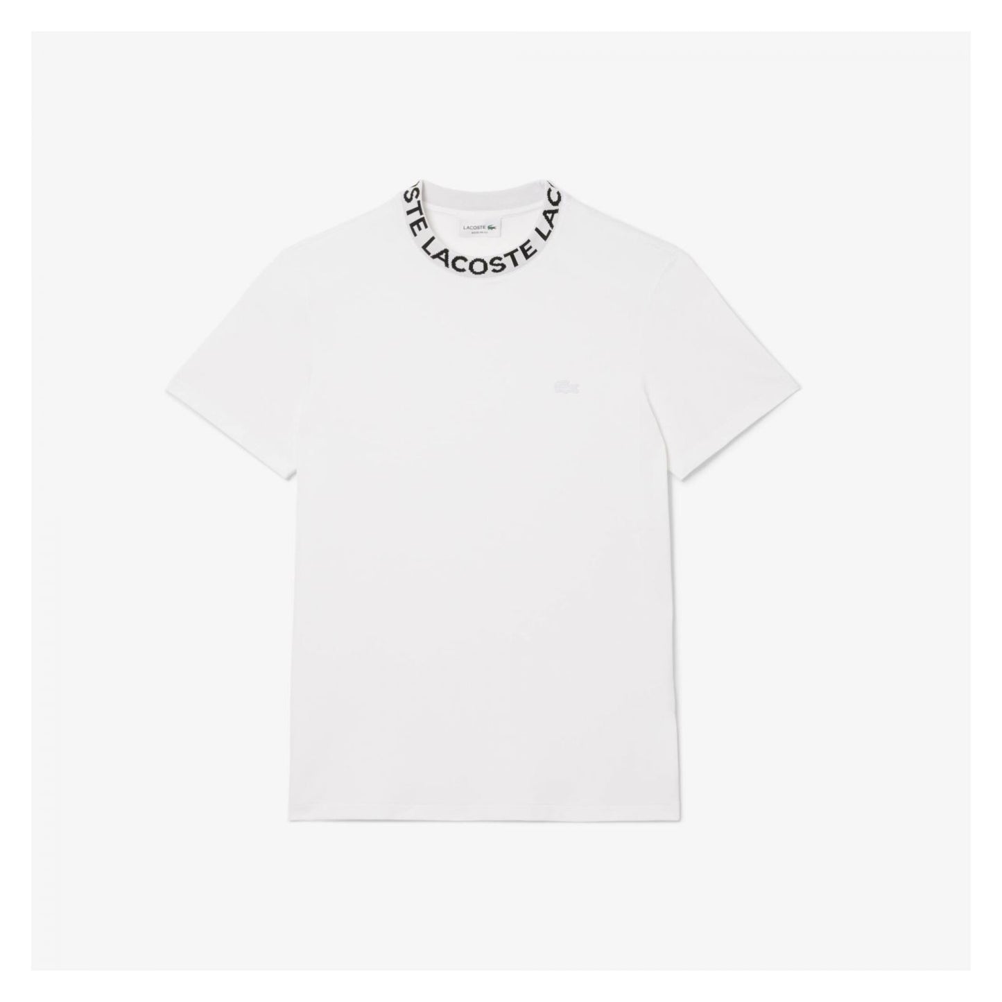 Camiseta De Piqué Y Emblema En Jacquard
