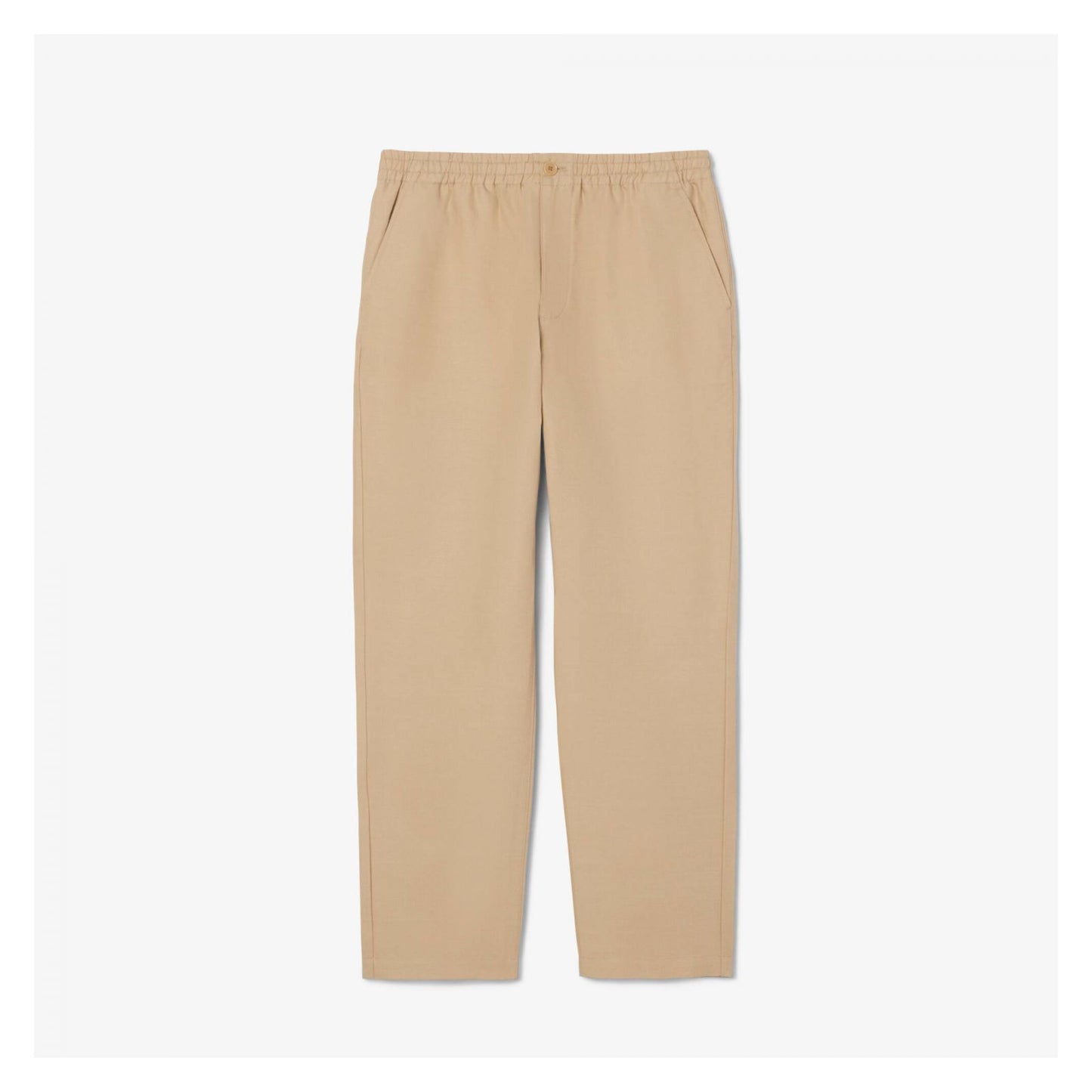 Pantalón De Lino Twill Fit Regular